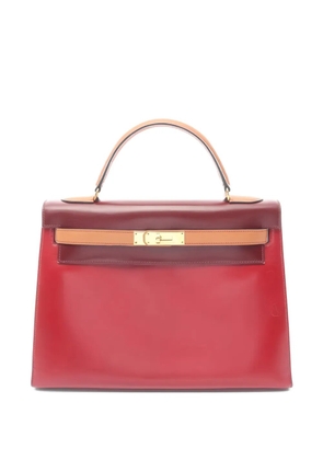 Hermès Pre-Owned 1988 Kelly 32 leather tote bag - Red