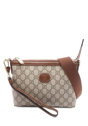 Gucci Pre-Owned 2016-2026 GG Supreme crossbody bag - Brown