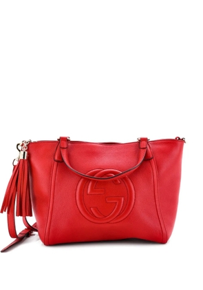 Gucci Pre-Owned Soho Convertible Top Handle Bag Leather Small satchel - Red