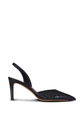 Kiton Court slingback pumps - Black