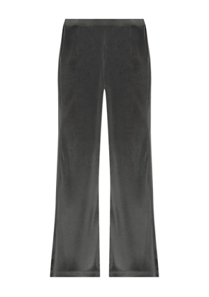 Balenciaga velour wide-leg track pants - Grey