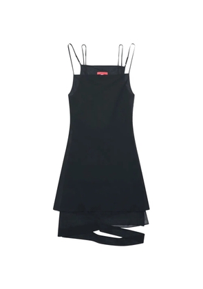 Eckhaus Latta square neck dress - Black