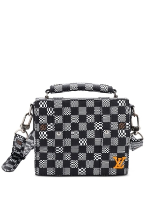 Louis Vuitton Pre-Owned Flap Soft Trunk Messenger Bag Limited Edition Distorted Damier crossbody bag - Black