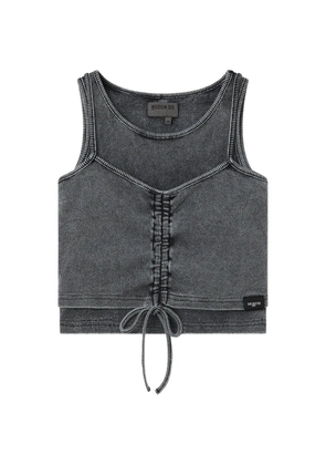 Musium Div. drawstring tank top - Grey
