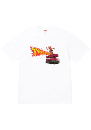 Supreme x Thrasher Back Tail 'White' T-shirt