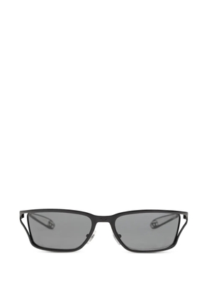 Diesel rectangle frame sunglasses - Black
