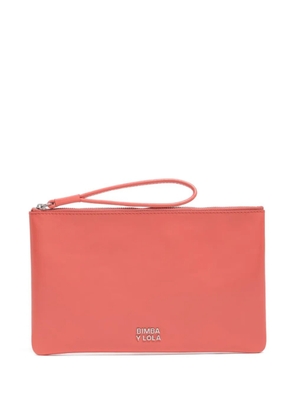 Bimba y Lola zip-fastening make up bag - Orange