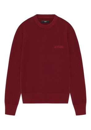 AMIRI logo-embroidered sweater