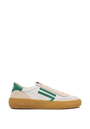 Puraai Polly logo-stripe sneakers - Neutrals