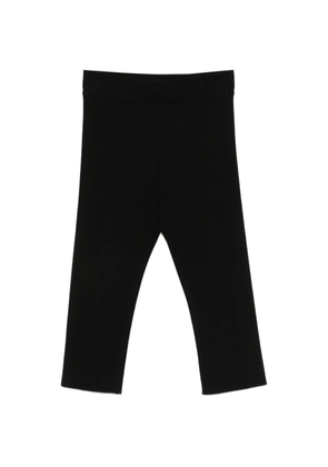Magda Butrym ribbed capri-length trousers - Black