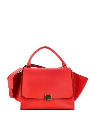Celine Pre-Owned Trapeze Bag Leather Medium satchel - Red