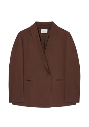 Montedoro wide-fit blazer - Brown