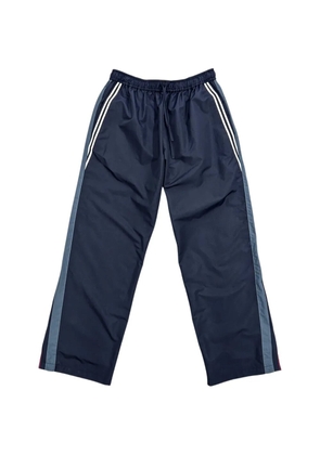 Commission drawstring stripe trousers - Blue