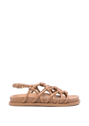 AGL knots cristina leather sandals - Neutrals