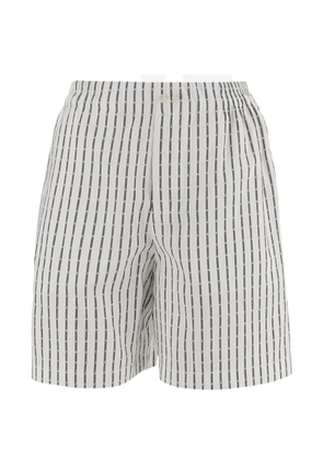 Jacquemus jacquard boxer shorts - Neutrals