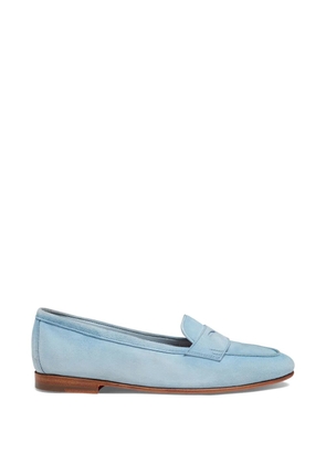 Santoni Carla suede loafers - Blue