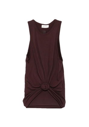 Magda Butrym knotted tank top - Brown
