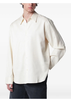 Studio Nicholson striped shirt - Neutrals