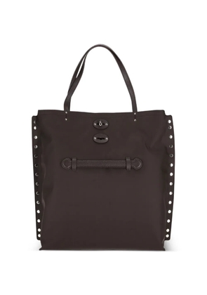 Zanellato A'Spasso rivet detail tote bag - Brown