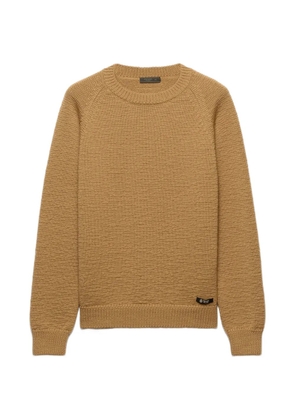 Prada wool crew-neck sweater - Brown
