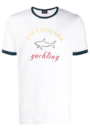 Paul & Shark logo motif T-shirt - White