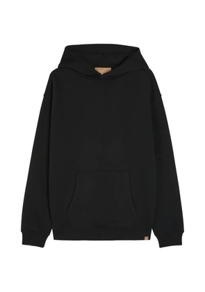 LIVE embroidered-logo hoodie - Black