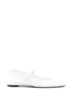 TOTEME slingback flat pumps - White