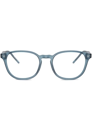 Giorgio Armani square-frame glasses - Blue
