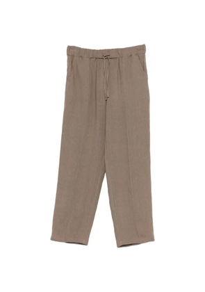 Marella drawstring-fastening trousers - Brown