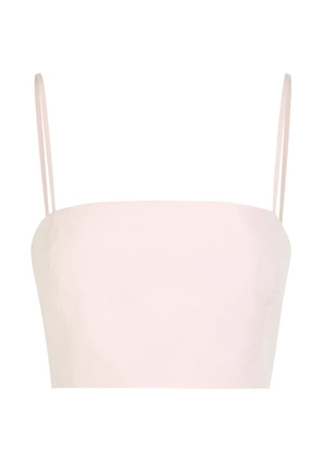Gabriela Hearst Nadir cropped top - Pink