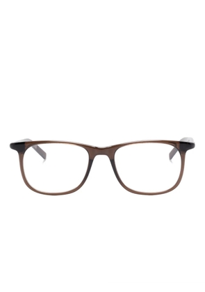 Montblanc square-frame glasses - Brown