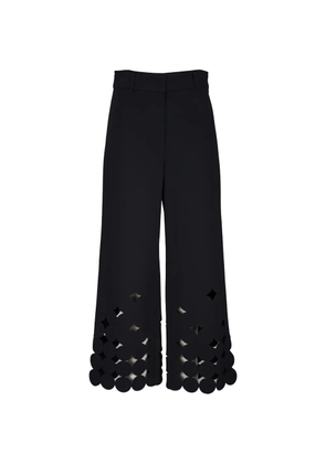 Akris Punto circle-design trousers - Black