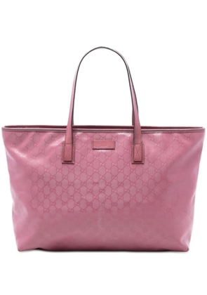 Gucci Pre-Owned 2016-2025 Large GG Imprime tote bag - Pink