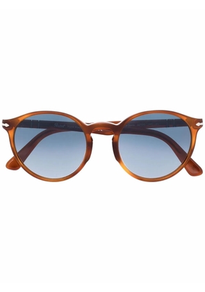 Persol round frame sunglasses - Brown