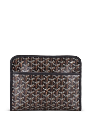 Goyard Pre-Owned Jouvence Toiletry Pouch Coated Canvas MM clutch bag - Black