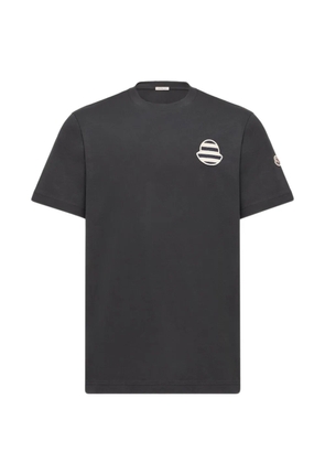 Moncler logo T-shirt - Black