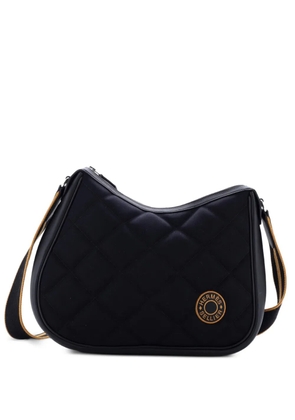 Hermès Pre-Owned Horseback Woolycot Canvas and Leather shoulder bag - Blue