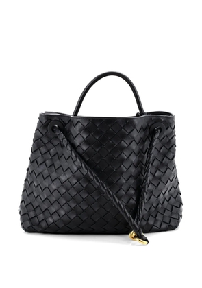 Bottega Veneta Pre-Owned Andiamo Top Handle Bag Intrecciato Nappa Medium satchel - Black