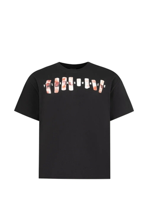 Pleasures Wounded round-neck T-shirt - Black