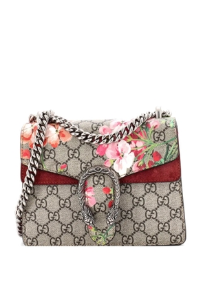 Gucci Pre-Owned Dionysus Bag Blooms Print GG Coated Canvas Mini shoulder bag - Brown