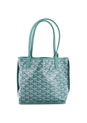 Goyard Pre-Owned Anjou Reversible Tote Coated Canvas Mini satchel - Green