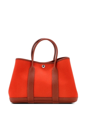Hermès Pre-Owned Garden Party Toile and Leather 30 tote bag - Brown
