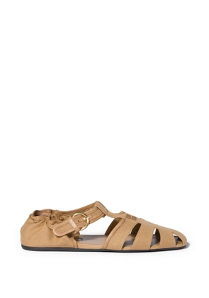 Miu Miu fisherman sandals - Neutrals
