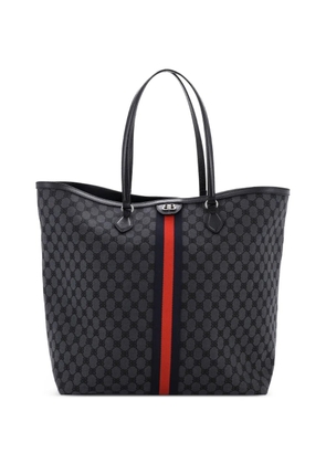 Balenciaga Pre-Owned x Gucci The Hacker Project BB Canvas Large tote bag - Black