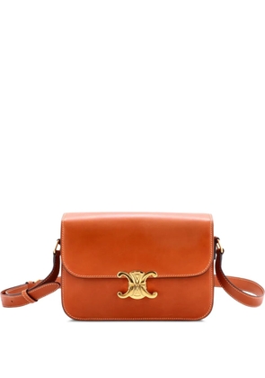 Celine Pre-Owned Triomphe Shoulder Bag Smooth Calfskin Medium crossbody bag - Brown