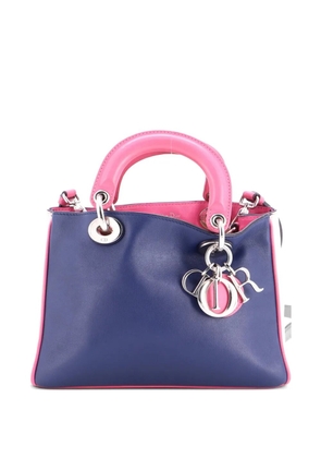 Christian Dior Pre-Owned Diorissimo Tote Smooth Calfskin Mini satchel - Blue