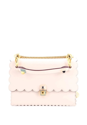 Fendi Pre-Owned Kan I Bag Leather Medium shoulder bag - Neutrals