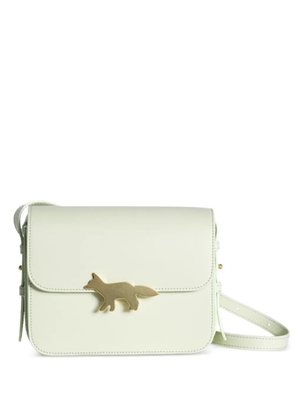 Maison Kitsuné fox satchel cross body bag - Green