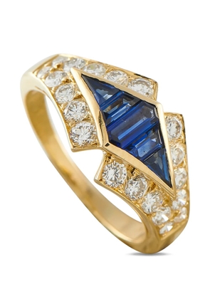 Van Cleef & Arpels diamond sapphire ring - Gold