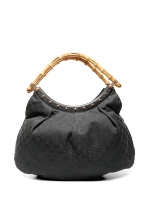 Gucci Pre-Owned 2000s bamboo handle tote bag - Black
